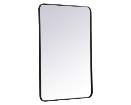 Elegant Wall Mirror - Black, L 42" (MR802842BK)