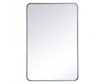 Elegant Wall Mirror - Silver, L 42" (MR802842S)