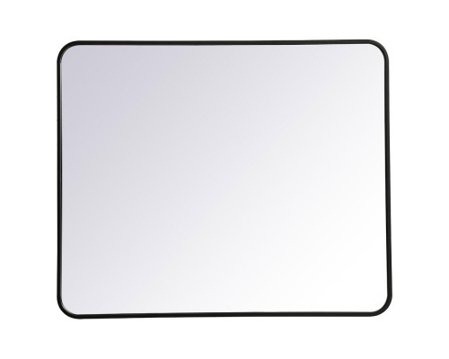 Elegant Wall Mirror - Black, L 36" (MR803036BK)