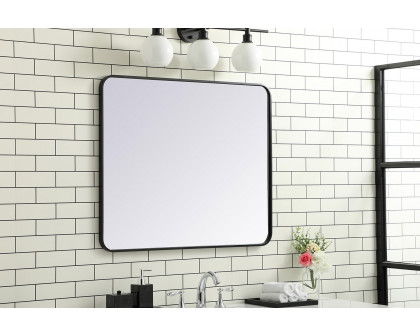 Elegant Wall Mirror - Black, L 36" (MR803036BK)