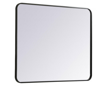 Elegant Wall Mirror - Black, L 36" (MR803036BK)