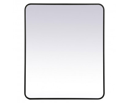 Elegant Wall Mirror - Black, L 36" (MR803036BK)