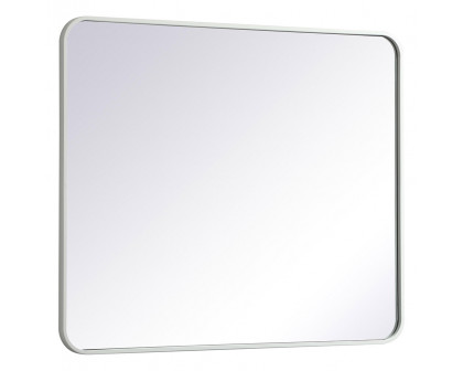 Elegant Wall Mirror - White, L 36" (MR803036WH)