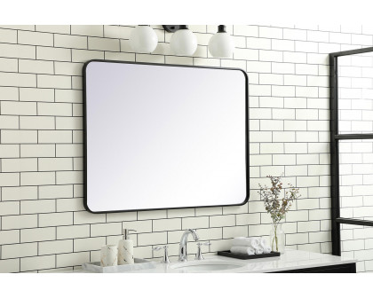 Elegant Wall Mirror - Black, L 40" (MR803040BK)