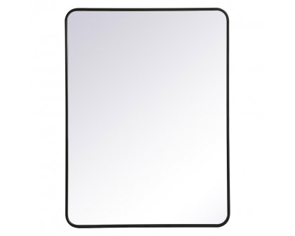 Elegant Wall Mirror - Black, L 40" (MR803040BK)