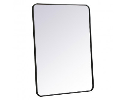 Elegant Wall Mirror - Black, L 40" (MR803040BK)