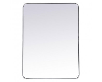 Elegant Wall Mirror - Silver, L 40" (MR803040S)