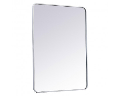 Elegant Wall Mirror - Silver, L 40" (MR803040S)