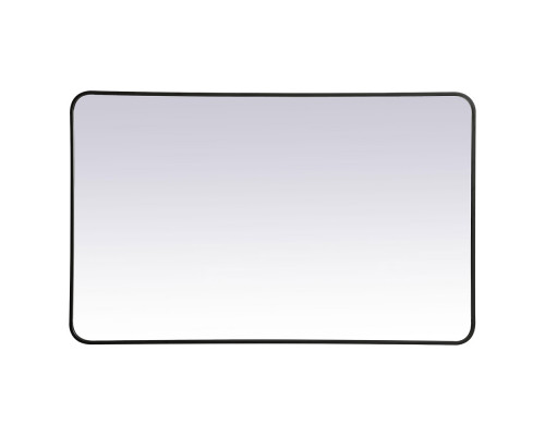 Elegant Wall Mirror - Black, L 48" (MR803048BK)