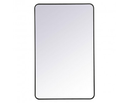 Elegant Wall Mirror - Black, L 48" (MR803048BK)