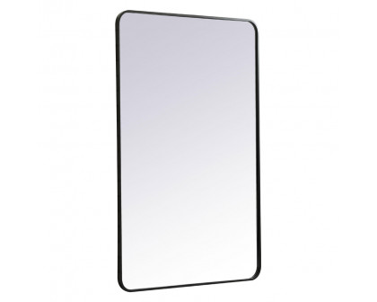 Elegant Wall Mirror - Black, L 48" (MR803048BK)