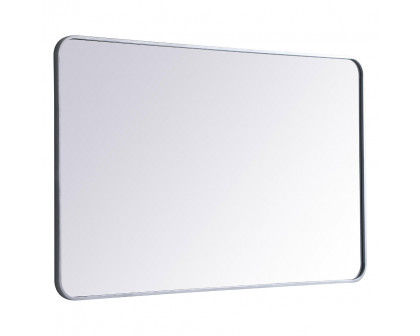 Elegant Wall Mirror - Silver, L 48" (MR803048S)