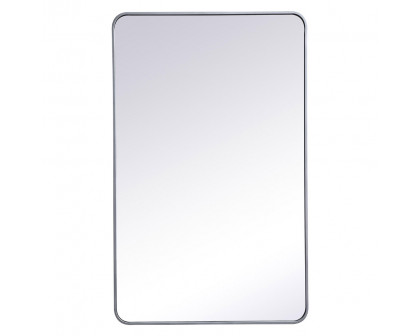 Elegant Wall Mirror - Silver, L 48" (MR803048S)