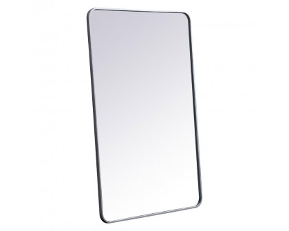 Elegant Wall Mirror - Silver, L 48" (MR803048S)