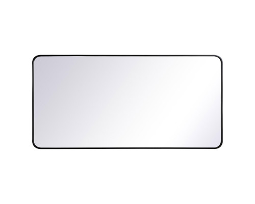 Elegant Wall Mirror - Black, L 60" (MR803060BK)