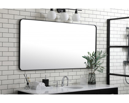 Elegant Wall Mirror - Black, L 60" (MR803060BK)