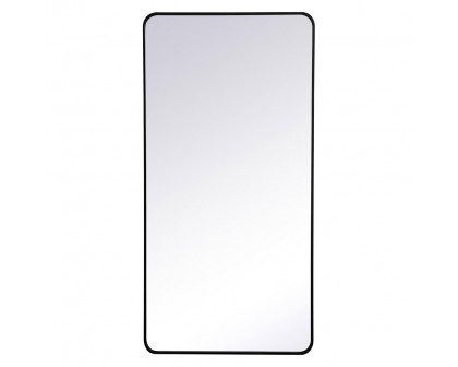 Elegant Wall Mirror - Black, L 60" (MR803060BK)