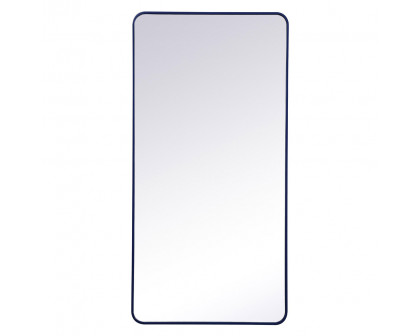 Elegant Wall Mirror - Blue, L 60" (MR803060BL)