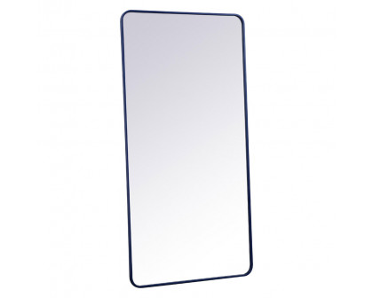 Elegant Wall Mirror - Blue, L 60" (MR803060BL)