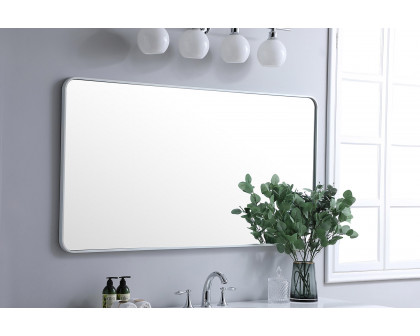 Elegant Wall Mirror - White, L 60" (MR803060WH)