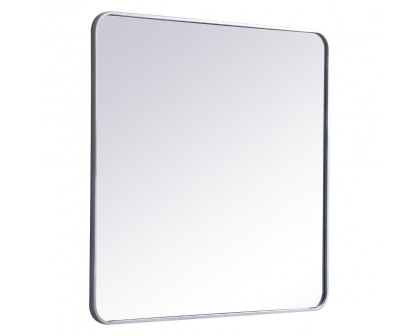 Elegant Wall Mirror - Silver, L 36" (MR803636S)