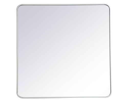 Elegant Wall Mirror - White, L 36" (MR803636WH)