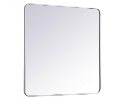 Elegant Wall Mirror - White, L 36" (MR803636WH)