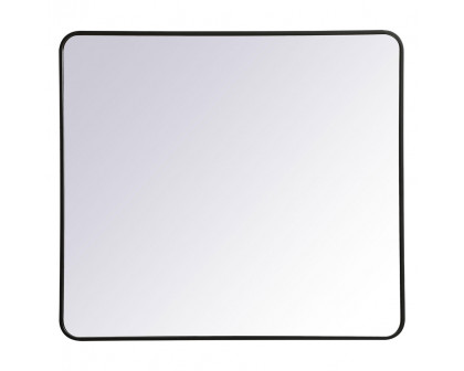 Elegant Wall Mirror - Black, L 40" (MR803640BK)