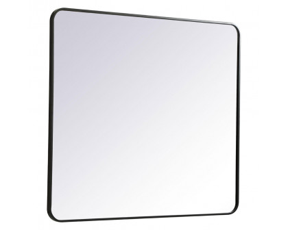 Elegant Wall Mirror - Black, L 40" (MR803640BK)