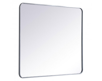 Elegant Wall Mirror - Silver, L 40" (MR803640S)