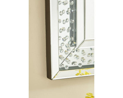 Elegant Wall Mirror - Clear, L 24" (MR9101)