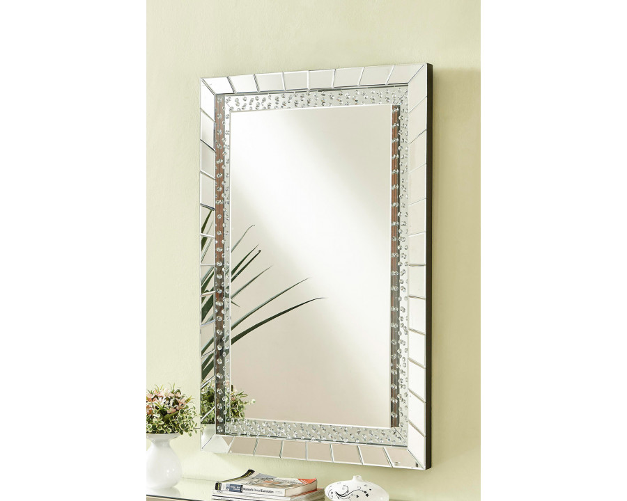 Elegant Wall Mirror - Clear, L 31.5" (MR9103)