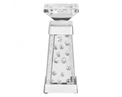 Elegant - Sparkle Contemporary Crystal Candleholder (PNT-MR9108)