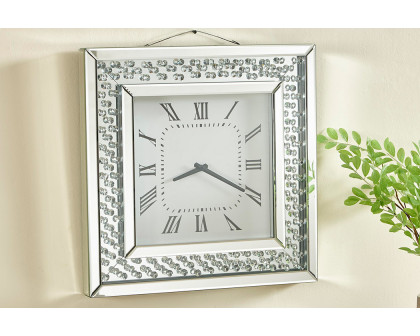 Elegant - Sparkle Clear Wall Clock (MR9114)