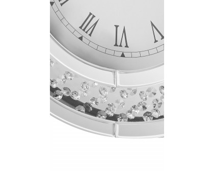 Elegant - Sparkle Clear Wall Clock (MR9115)