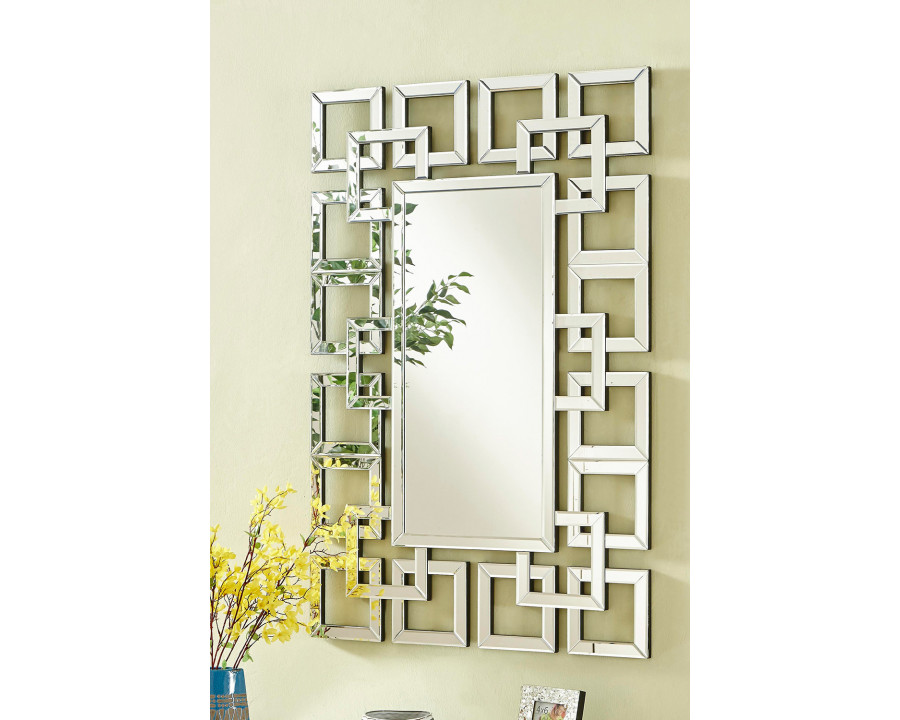 Elegant - Sparkle 47.5" Contemporary Rectangle Mirror (MR9129)