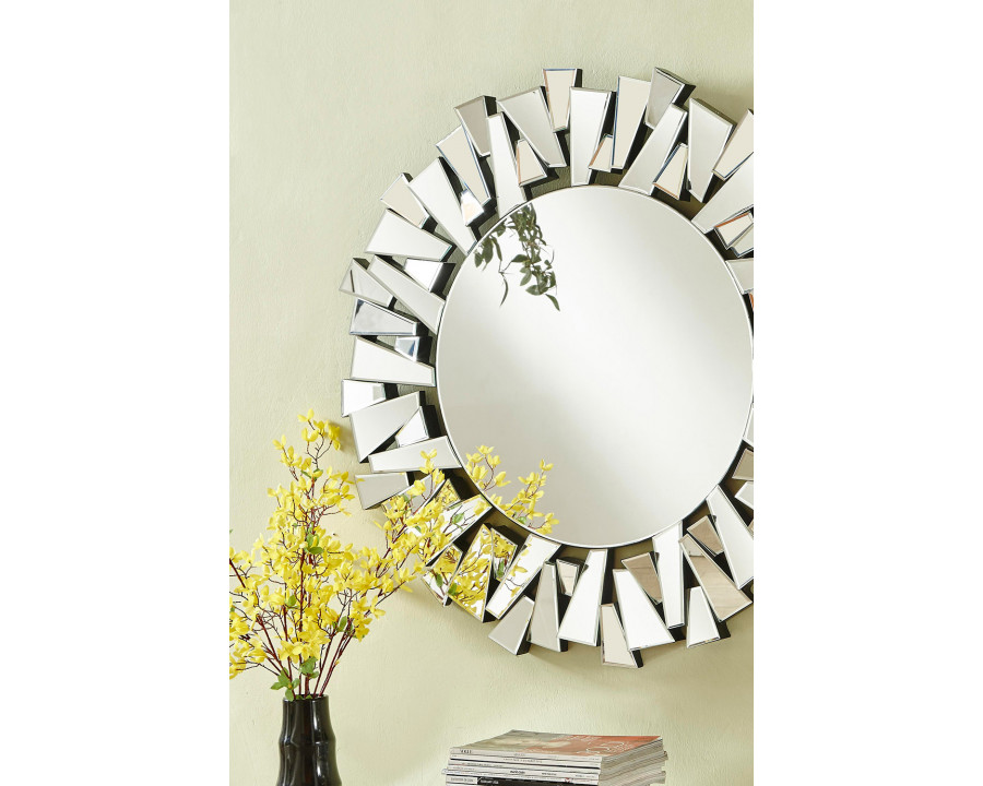 Elegant Wall Mirror - Clear, L 31.5" (MR9133)