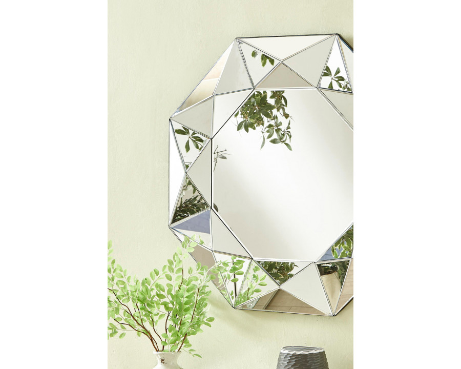 Elegant Wall Mirror - Clear, L 36" (MR9140)