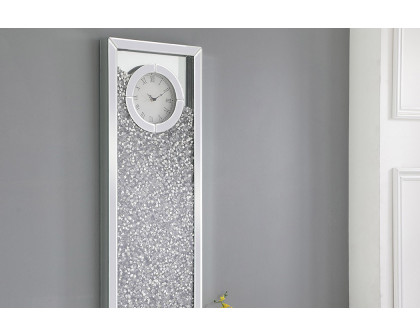 Elegant - Modern 35" x 12" Wall Clock (MR9206)