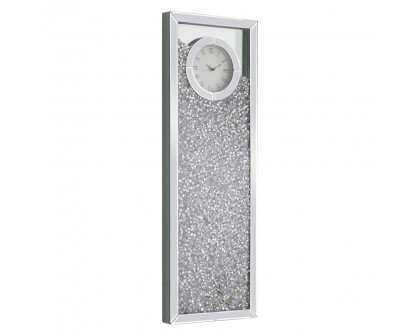 Elegant - Modern 35" x 12" Wall Clock (MR9206)