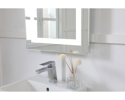 Elegant Wall Mirror - Clear/Cold White, D 20", H 30" (MRE-6001)