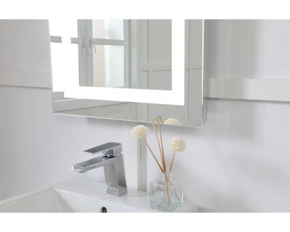 Elegant Wall Mirror - Clear/Cold White, D 20", H 40" (MRE-6002)