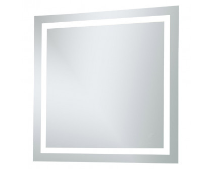 Elegant Wall Mirror - Clear/Cold White, D 36", H 36" (MRE-6030)