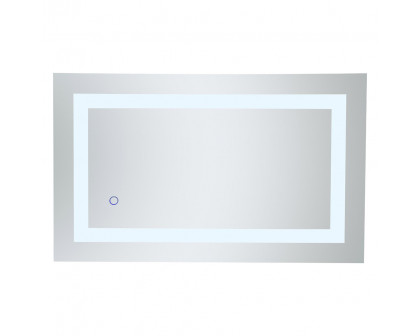 Elegant Wall Mirror - Clear, D 18", H 30" (MRE11830)