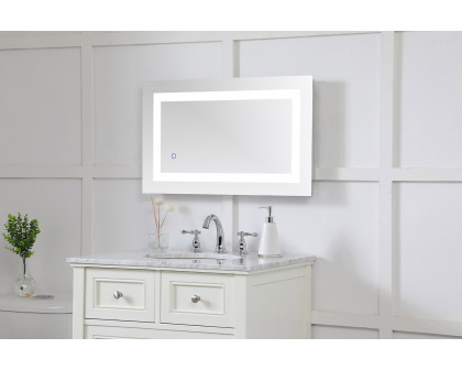 Elegant Wall Mirror - Clear, D 18", H 30" (MRE11830)