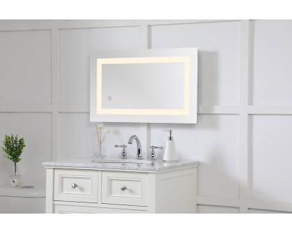 Elegant Wall Mirror - Clear, D 18", H 30" (MRE11830)