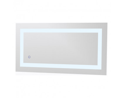 Elegant Wall Mirror - Clear, D 18", H 36" (MRE11836)