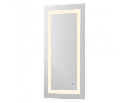 Elegant Wall Mirror - Clear, D 18", H 36" (MRE11836)