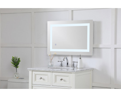 Elegant Wall Mirror - Clear, D 20", H 30" (MRE12030)