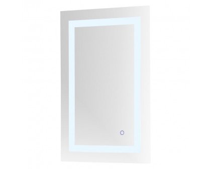 Elegant Wall Mirror - Clear, D 20", H 30" (MRE12030)